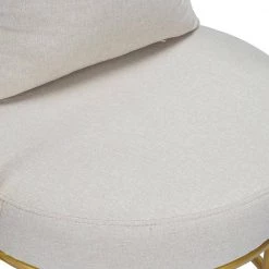 Living Room Beige Fabric Leisure Chair Arm Chair by Homy Casa -Homy Casa Shop beige homy casa accent chairs kanter beige 1f 1000