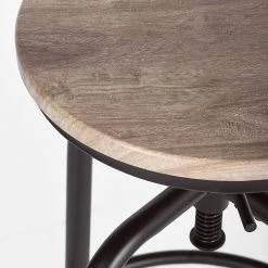 Anacletus 30.3 in. Beige Metal Frame Height Adjustable Bar Stool (Set of 2) by Homy Casa -Homy Casa Shop beige homy casa bar stools hd anacletus oak lmkz fa 1000