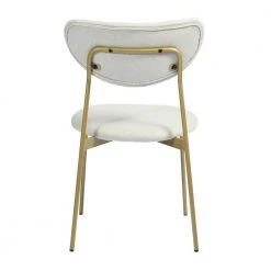Coffey Beige Upholstered Dining Chairs (Set of 2) by Homy Casa -Homy Casa Shop beige homy casa dining chairs hd coffey beige gold leg 1f 1000