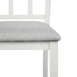 Zuhayr Beige Fabric Upholstered Dining Chairs with Solid Wood Legs (Set of 4) by Homy Casa -Homy Casa Shop beige homy casa dining chairs zuhayr dining chair 76 1000