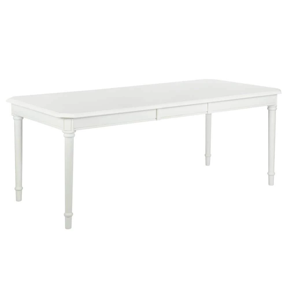 Zakir 7-Piece Rectangular Beige Wood Top Table Extendable Dining Set ( Seats 6 ) by Homy Casa 6 Zakir 7-Piece Rectangular Beige Wood Top Table Extendable Dining Set ( Seats 6 ) by Homy Casa - Image 4