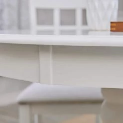 Zuhayr 35.8 in. Round Beige Wood Dining Table (Seats-4) by Homy Casa -Homy Casa Shop beige homy casa kitchen dining tables zuhayr dining table 1f 1000