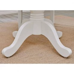 Zuhayr 35.8 in. Round Beige Wood Dining Table (Seats-4) by Homy Casa -Homy Casa Shop beige homy casa kitchen dining tables zuhayr dining table 44 1000