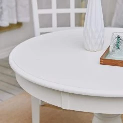 Zuhayr 35.8 in. Round Beige Wood Dining Table (Seats-4) by Homy Casa -Homy Casa Shop beige homy casa kitchen dining tables zuhayr dining table 4f 1000