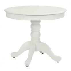 Zuhayr 35.8 in. Round Beige Wood Dining Table (Seats-4) by Homy Casa