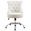 Bowden Beige Upholstery Task Chair by Homy Casa -Homy Casa Shop beige homy casa task chairs bowden beige iron base 2488 64 1000