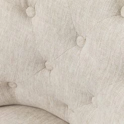 Bowden Beige Upholstery Task Chair by Homy Casa -Homy Casa Shop beige homy casa task chairs bowden beige iron base 2488 fa 1000