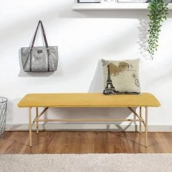 Yellow Dining Room Counter Stool by Homy Casa -Homy Casa Shop black homy casa bar stools capoue fabric yellow 31 1000