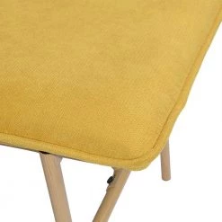 Yellow Dining Room Counter Stool by Homy Casa -Homy Casa Shop black homy casa bar stools capoue fabric yellow c3 1000