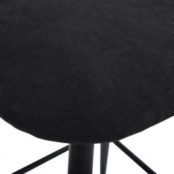 Haseeb 38 in. Black Low Back Metal Frame Bar stool With Fabric Seat ( Set of 2) by Homy Casa 16 Haseeb 38 in. Black Low Back Metal Frame Bar stool With Fabric Seat ( Set of 2) by Homy Casa -Homy Casa Shop black homy casa bar stools haseeb terry black 66 1000