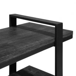 32.3 in. Black Wood Storage 2-Shelf Small Bookcase for Home Office Decor by Homy Casa 19 32.3 in. Black Wood Storage 2-Shelf Small Bookcase for Home Office Decor by Homy Casa -Homy Casa Shop black homy casa bookcases bookshelves kaptoum a fa 1000