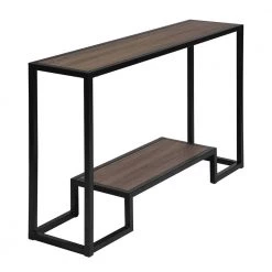 SURI 29.52 in. Black Wood 1-Shelf Classic Bookcase Open Back by Homy Casa