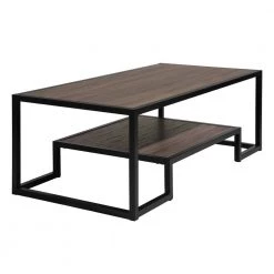 Billee Frame Coffee Table by Homy Casa -Homy Casa Shop black homy casa coffee tables suri black coffee table 1f 1000