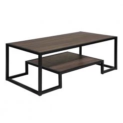 Billee Frame Coffee Table by Homy Casa -Homy Casa Shop black homy casa coffee tables suri black coffee table c3 1000