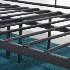 Black Frosted Twin Daybed Bed Metal Frame by Homy Casa 17 Black Frosted Twin Daybed Bed Metal Frame by Homy Casa -Homy Casa Shop black homy casa daybeds sorosis frosted black gf twin fa 1000