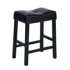 KAYLA Black 3 Pieces Rectangle Solid Wood Bar Set by Homy Casa 15 KAYLA Black 3 Pieces Rectangle Solid Wood Bar Set by Homy Casa -Homy Casa Shop black homy casa dining room sets hd kayla black 1f 1000