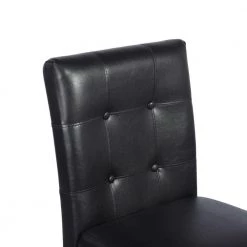 5-Piece Faux Marble Top Black Dining Set by Homy Casa -Homy Casa Shop black homy casa dining room sets hd syed 76 1000