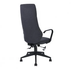 Dewitt Grey High Back Upholstered Executive Office Chair by Homy Casa -Homy Casa Shop black homy casa executive chairs dewitt 1f 1000