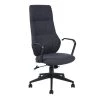 Dewitt Grey High Back Upholstered Executive Office Chair by Homy Casa -Homy Casa Shop black homy casa executive chairs dewitt 64 1000