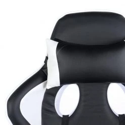 24 in. Width Big and Tall Black Faux Leather Gaming Chair with Adjustable Height by Homy Casa 16 24 in. Width Big and Tall Black Faux Leather Gaming Chair with Adjustable Height by Homy Casa -Homy Casa Shop black homy casa gaming chairs opulent ykc 44 1000