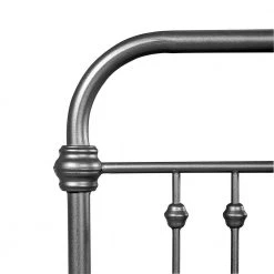 Metal Standard Black Full Platform Bed Foundation with Headboard by Homy Casa -Homy Casa Shop black homy casa platform beds gobert full fa 1000