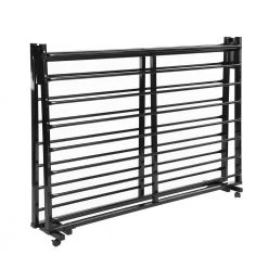 Lia 77.4 in. W Black Metal Frame Double Platform Bed by Homy Casa -Homy Casa Shop black homy casa platform beds hd lia double bk 44 1000