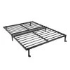 Lia 77.4 in. W Black Metal Frame Double Platform Bed by Homy Casa -Homy Casa Shop black homy casa platform beds hd lia double bk 64 1000