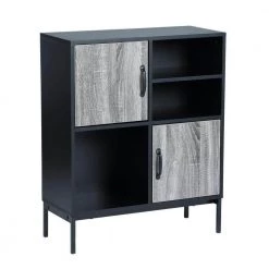 Urfer Black Manufactured Wood SideBoard by Homy Casa