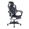 Adjustment White Footrest Headrest and Lumbar Support E-Sports Swivel Chair by Homy Casa -Homy Casa Shop black homy casa task chairs burgendy ykc 64 1000