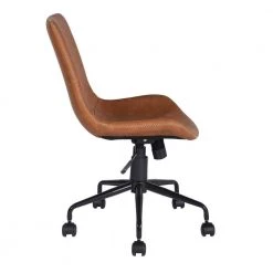 Taison 18.1 in. Width Standard Black Faux Leather Task Chair with Adjustable Height by Homy Casa -Homy Casa Shop black homy casa task chairs taison 4f 1000