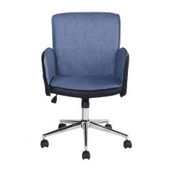 Zak Black Upholstered Armrest Big Office Chair by Homy Casa -Homy Casa Shop black homy casa task chairs zak ykc 4f 1000