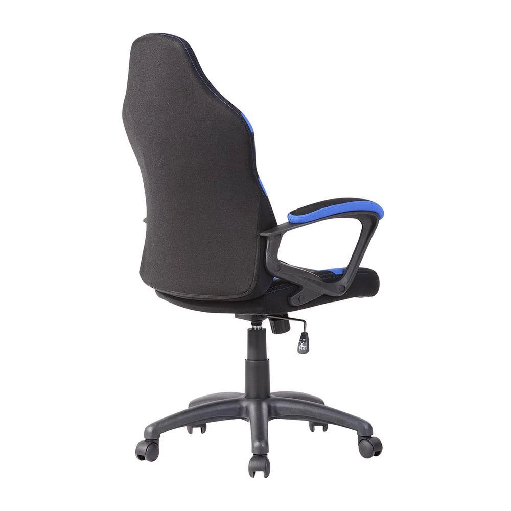 HD-TREVINO Blue Upholstered Seat Racing Game Chair Adjustable Height by Homy Casa 7 HD-TREVINO Blue Upholstered Seat Racing Game Chair Adjustable Height by Homy Casa - Image 5