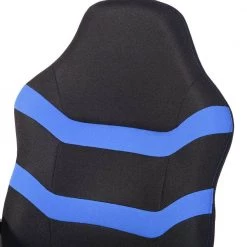 HD-TREVINO Blue Upholstered Seat Racing Game Chair Adjustable Height by Homy Casa 18 HD-TREVINO Blue Upholstered Seat Racing Game Chair Adjustable Height by Homy Casa -Homy Casa Shop blue homy casa gaming chairs hd trevino blue 76 1000