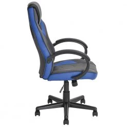 Blue Office Chair Racing Office PU Mesh Cover by Homy Casa -Homy Casa Shop blue homy casa gaming chairs linton blue lp lmkz c3 1000
