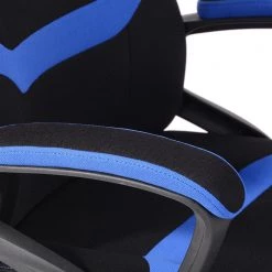 Blue High Back Office Racing Gaming Chair 360° Swivel by Homy Casa 19 Blue High Back Office Racing Gaming Chair 360° Swivel by Homy Casa -Homy Casa Shop blue homy casa gaming chairs trevino blue fa 1000