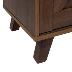 Latza Brown MDF 4-Levels Side Board Accent Cabinet by Homy Casa -Homy Casa Shop brown homy casa accent cabinets latza side board 4 levels 1f 1000