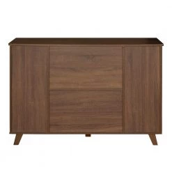 Latza Brown MDF 4-Levels Side Board Accent Cabinet by Homy Casa -Homy Casa Shop brown homy casa accent cabinets latza side board 4 levels 4f 1000