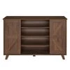 Latza Brown MDF 4-Levels Side Board Accent Cabinet by Homy Casa -Homy Casa Shop brown homy casa accent cabinets latza side board 4 levels 64 1000