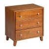 Madian Brown Wood Cabinet With 3-Drawer by Homy Casa 1 Madian Brown Wood Cabinet With 3-Drawer by Homy Casa -Homy Casa Shop brown homy casa accent cabinets madian 64 1000
