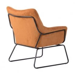 Leisure Chair Brown Corduroy Fabric by Homy Casa 14 Leisure Chair Brown Corduroy Fabric by Homy Casa -Homy Casa Shop brown homy casa accent chairs telles brown 4f 1000