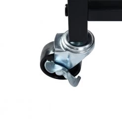 Uhtric Dark Brown 3-Tier Rolling Serving Kitchen Trolley by Homy Casa -Homy Casa Shop brown homy casa bar carts unathi 66 1000