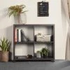 CANDIDA 32 in. Brown Wood 4- -Shelf Standard Classic Bookcase with Build in Storage by Homy Casa