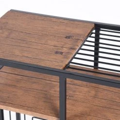 Open Back Bookcase 29.1 in. Brown Metal 4 -Shelf Ladder Bookcase by Homy Casa 17 Open Back Bookcase 29.1 in. Brown Metal 4 -Shelf Ladder Bookcase by Homy Casa -Homy Casa Shop brown homy casa bookcases bookshelves line bent lmkz fa 1000