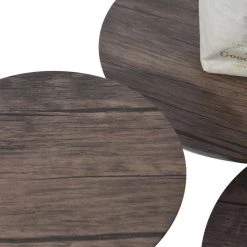 Biel 27 in. Brown Specialty Wood Coffee Table with Nesting Tables by Homy Casa -Homy Casa Shop brown homy casa coffee tables biel lmkz 1d 1000