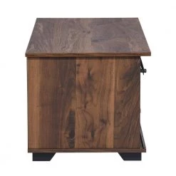 NEWBARN 39 .4 in. Brown 17.7 in. Rectangle Wood Coffee Table With Collect by Homy Casa -Homy Casa Shop brown homy casa coffee tables newbarn coffee table 4f 1000