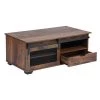 NEWBARN 39 .4 in. Brown 17.7 in. Rectangle Wood Coffee Table With Collect by Homy Casa 2 NEWBARN 39 .4 in. Brown 17.7 in. Rectangle Wood Coffee Table With Collect by Homy Casa -Homy Casa Shop brown homy casa coffee tables newbarn coffee table drawer 64 1000