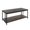 Zen 47.2 in. Brown Rectangular MDF Coffee Table by Homy Casa 1 Zen 47.2 in. Brown Rectangular MDF Coffee Table by Homy Casa -Homy Casa Shop brown homy casa coffee tables zen coffee table 64 1000