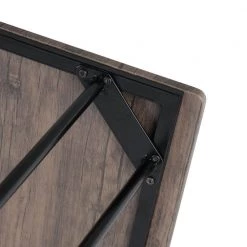 Brown Computer Desk Board with Metal Desk Study Room by Homy Casa -Homy Casa Shop brown homy casa computer desks acer hm 76 1000