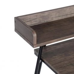 ACER 38.4 in. Rectangle Brown Manufactured Wood Computer Desk Office Chair Set by Homy Casa -Homy Casa Shop brown homy casa computer desks hd acer hm ross chrome velvet rose 44 1000