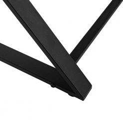 BRANTLEY 47.2 in. Rectangle Metal Frame Wood Computer Desk by Homy Casa -Homy Casa Shop brown homy casa computer desks hd brantley walnut 76 1000